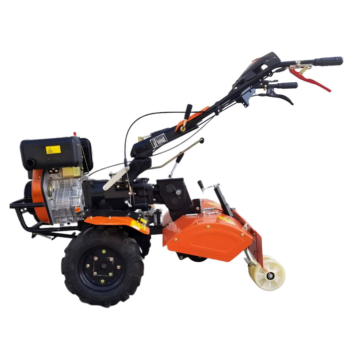 9 HP Diesel Back Rotary Power Weeder