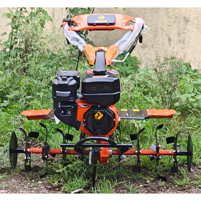 7 HP Petrol Power Weeder with 32 Blades Rotavator