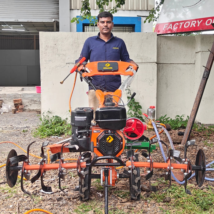 HTP Sprayer with Mounting and Pulley Belt for Power Weeders